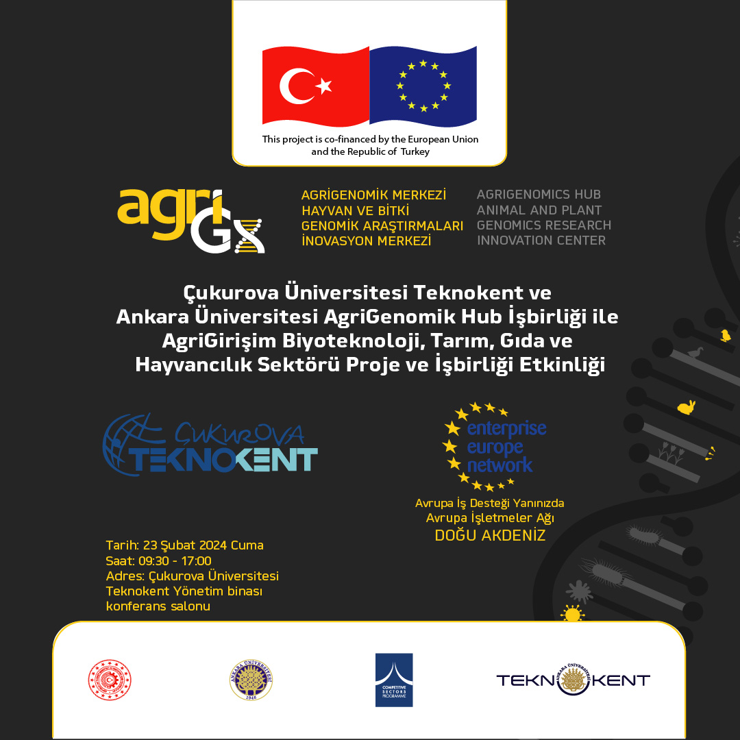 Ankara Üniversitesi ve Çukurova Üniversitesi Teknokentleri İş Birliği ve Proje Pazarı Etkinliği